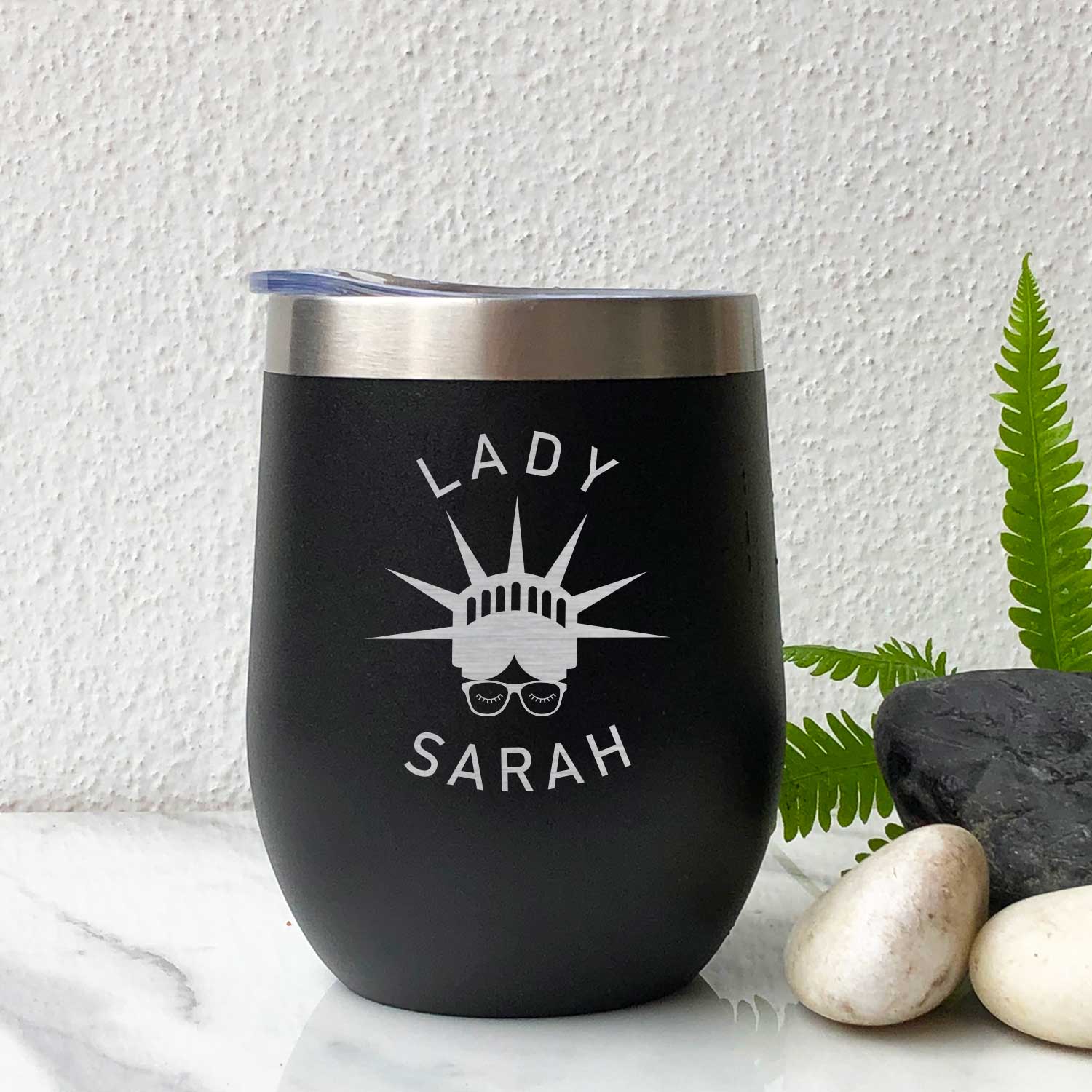 "LADY LIBERTY" SS TUMBLER (12 OZ) - GiftStoria.com