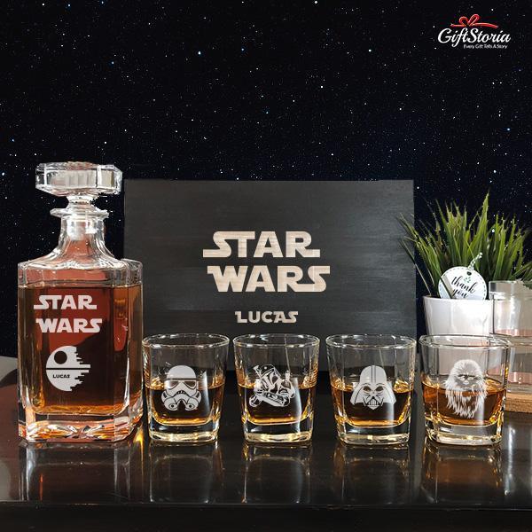 Star Wars Star Wars Gift Star Wars Whiskey Decanter Set