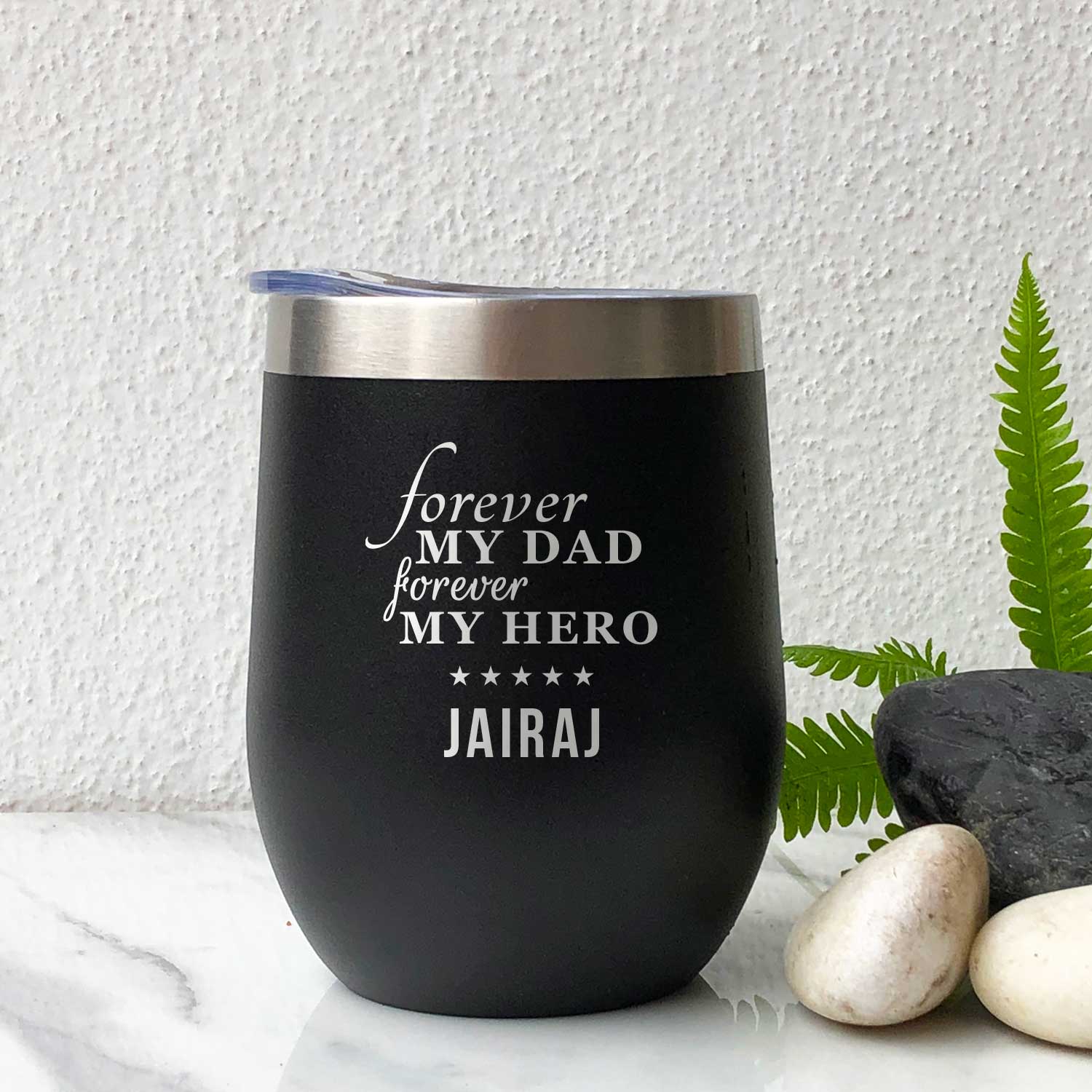 "FOREVER MY DAD" SS TUMBLER (12 OZ) - GiftStoria.com